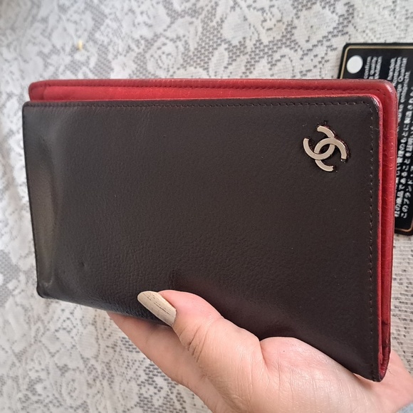 Authentic Vintage Chanel Wallet Checkbook France - Picture 8 of 8